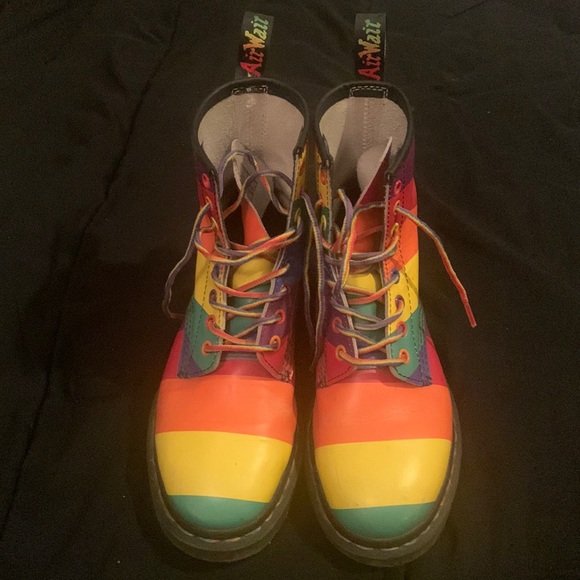 Dr. Martens Shoes - Dr. Martens Exclusive Rainbow Pride Boots